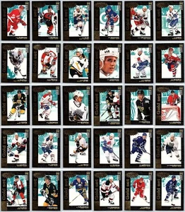 1995-96 UD CHOICE CRASH THE GAME GOLD REDEMPTION COMPLETE 30 CARD INSERT SET BV - Bild 1 von 1