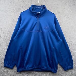 2005 NBA All-Star Game Sweater Mens XL Blue 1/4 Zip Pullover Basketball Reebok