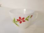 Vtg Macbeth Evans Florette Monax Petalware Coffee Tea Cup Hand Painted Flowers