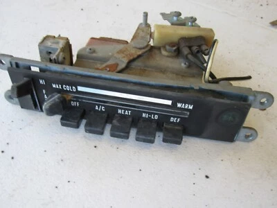 AMC PACER HEATER AC CONTROLER HEAD UNIT OEM - Image 1 of 4