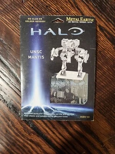 HALO UNSC MANTIS MECH BOT METAL EARTH 3D MODEL KIT XBOX TEEN Boy Gamer Gift - Picture 1 of 2