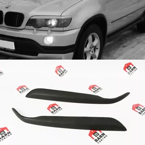 BMW X5 E53 Eyebrows Headlight Eye Lids brows eyelids pre-facelift - Bild 1 von 7