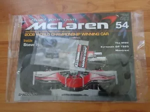 1/8 DEAGOSTINI COSTRUISCI LA TUA MCLAREN MP4/23 LEWIS HAMILTON 2008 F1 EMISSIONE AUTO 54 - Foto 1 di 1