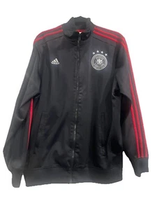 Adidas Germany Football Deutscher Fussball-Bund Soccer 3 Stripe Jacket Size L - Picture 1 of 8