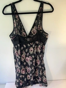 Victoria’s Secret Angels Lace Floral Slip Dress Size Large Sexy Lingerie women’s - Picture 1 of 5