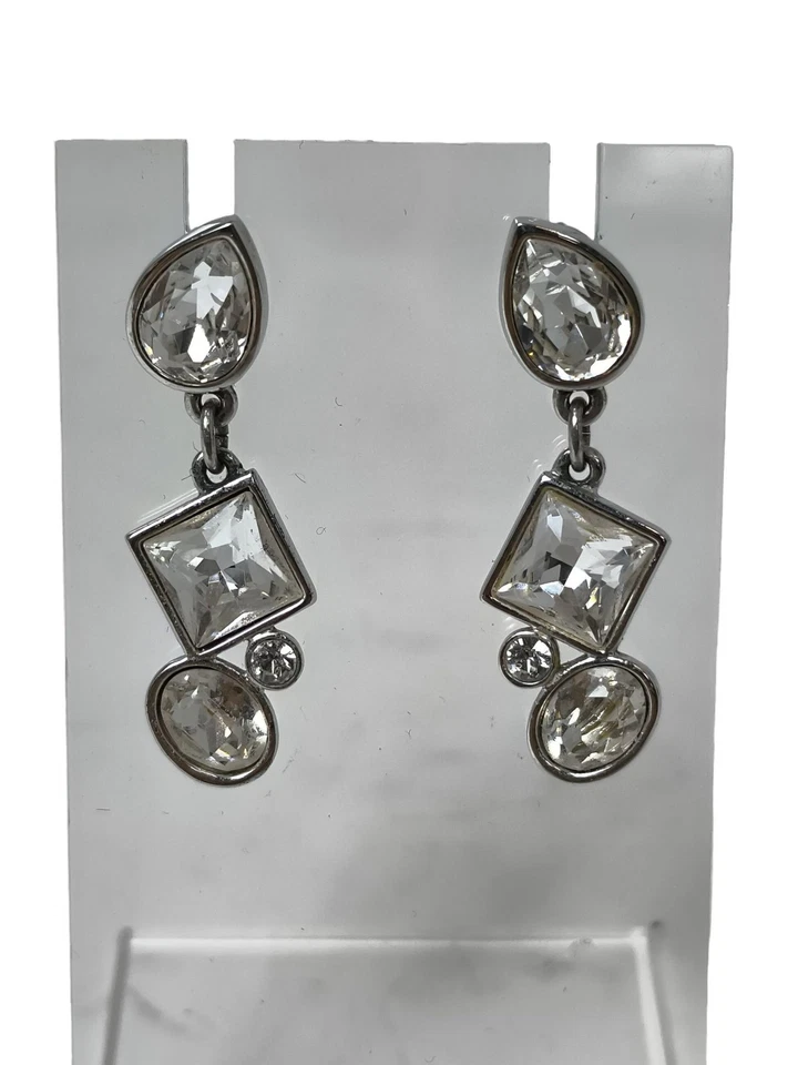 SWAROVSKI Orecchino a pendente Donna Orecchino argento stile casual - Immagine 1 di 4