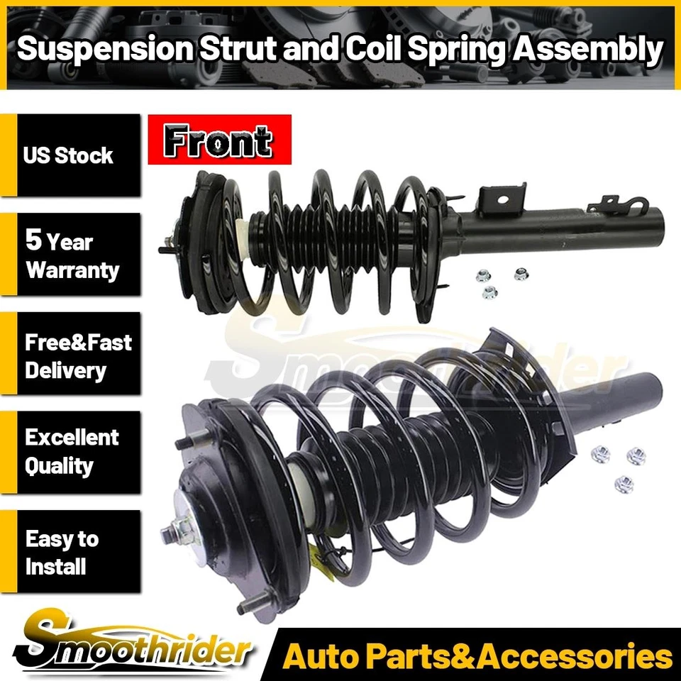 Conjunto de muelle helicoidal y puntal delantero KYB de 2 piezas para Ford Taurus 2000-2007 3,0 L Foto 1 de 4