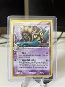 Pokemon Omastar 13/110 Holon Phantoms STAMPED Delta Species Reverse Holo Rare - Bild 1 von 2
