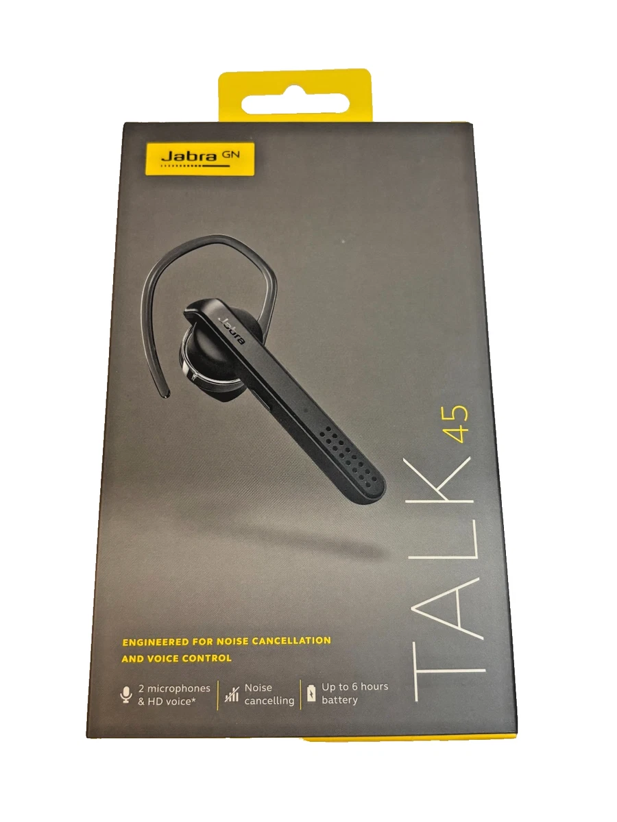 Jabra Talk 45 Black In Ear Headsets for sale online | eBay