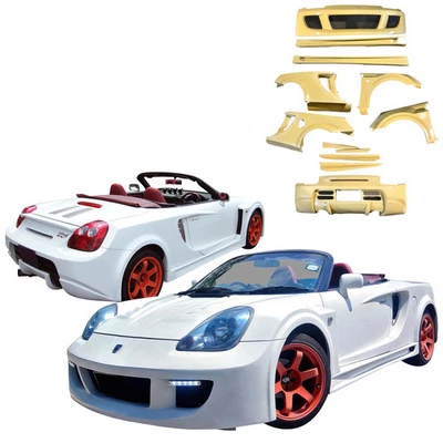 ModeloDrive FRP WI Wide Body Kit 12pc MRS for MR2 Spyder Toyota 00-05 modelodri Foto 1 de 4