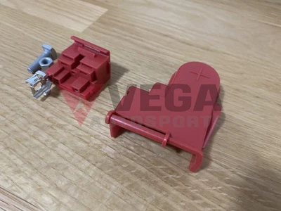 Battery Terminal Cover Set (2-piece) to suit Nissan Silvia S14 / S15, 180SX, Sky - Image 1 of 4