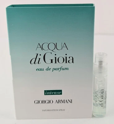 Giorgio Armani Acqua Di Gioia Eau De Parfum Intense 1,2ml amostra spray - Imagem 1 de 2