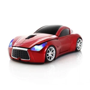 Wireless Sports Car Mouse Wireless Desktop Laptop Computer Mouse 2.4GHz Optic... - Picture 1 of 6