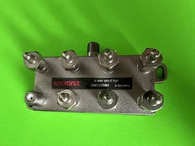 Antronix CMC2008H 8-Way Coaxial Digital Splitter 1 GHz (Nickel Alloy) - Image 1 of 4