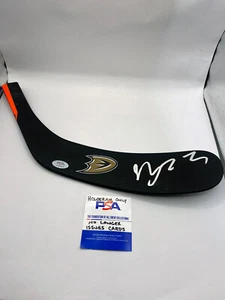 MASON MCDAVISH Anaheim Ducks Autograph SIGNED Hockey Stick Blade PSA COA - Picture 1 of 1
