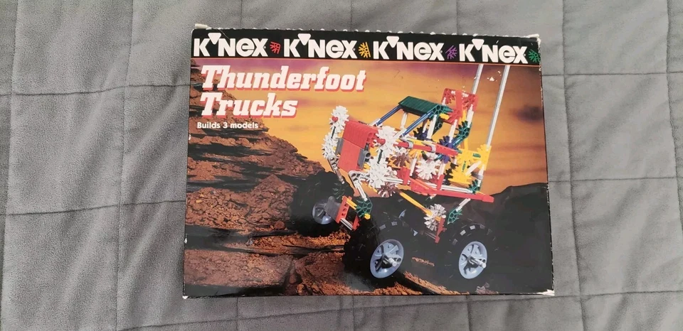 Camiones K'NEX Thunderfoot 12008 construir 3 modelos de Monster Truck STEM construcción divertida Foto 1 de 3