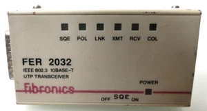 Émetteur-récepteur Fibrronics FER 2032 UTP FER2032UTP - Photo 1/2