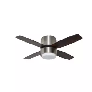 BLUE MOUNTAIN FANS Ceiling Fans W/ Lights 11.5" Plywood Standard Daylight Nickel - Picture 1 of 10