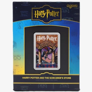 2 oz Silver HARRY POTTER Harry Potter and the Sorcerer's Stone Book Cover Coin 2 - Picture 1 of 5