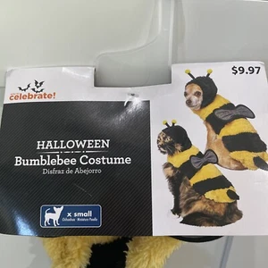 Size XS X Small Bumblebee Bumble Bee Halloween Costume for Pet Halloween New - Picture 1 of 3