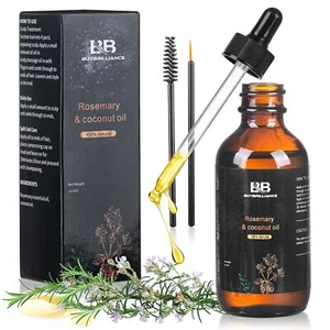 Rosemary Oil for hair Growth, Rosemary Essential Oil with Dropper-2oz - Picture 1 of 7