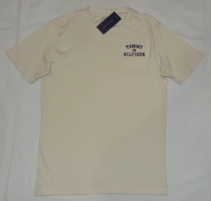 Tommy Hilfiger Boys' 100% Cotton Graphic T-Shirts Fog L (14/16) New - Picture 1 of 6