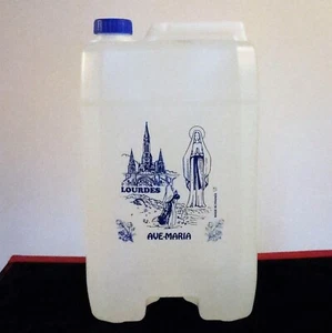 10 liter LOURDES WASSER; frisch und rein aus der Heiligen Quelle - Picture 1 of 10