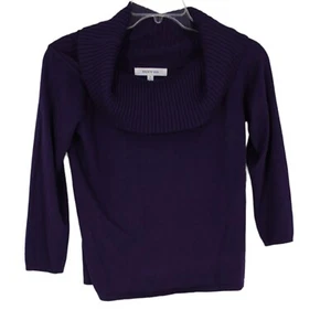 Society 212 lila schulterfreier dünner Strickpullover Medium - Bild 1 von 4