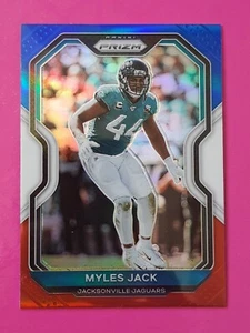 2020 Panini Prizm Prizms #98 Myles Jack Red White and Blue Prizm Jaguars - Bild 1 von 2