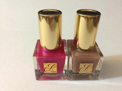 Estee Lauder Pure Color Nail Lacquer ( 10 Hot Coral + G9 so Vain) Each 5m /0.17  — 第 1/4 张图片