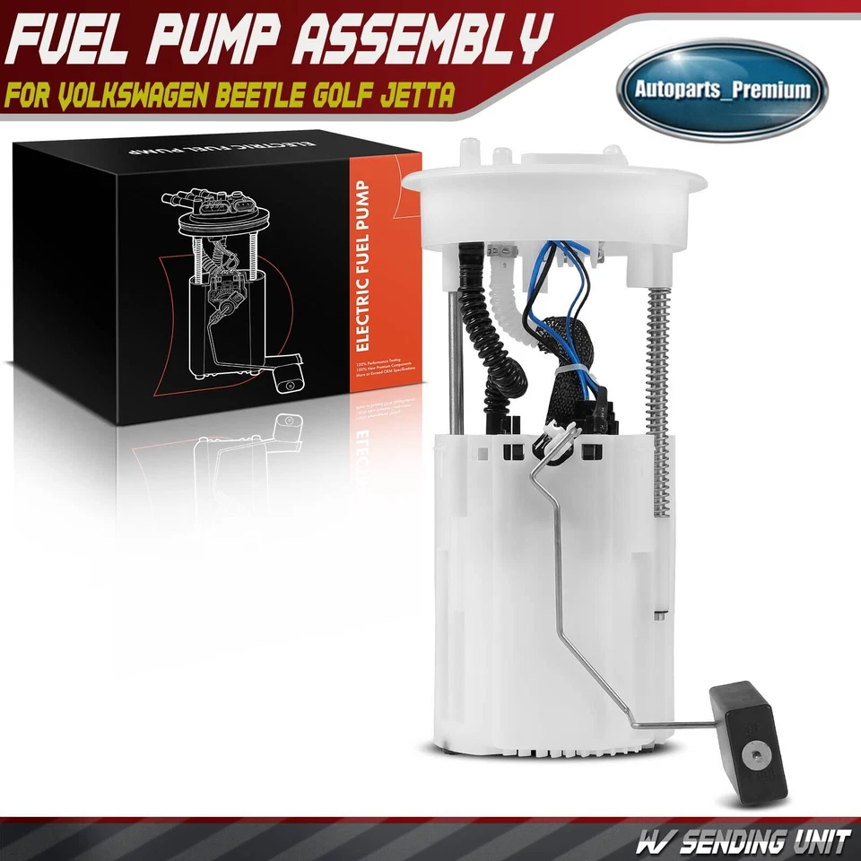 Conjunto de módulo de bomba de combustible eléctrica para Volkswagen Golf Jetta 1999-2006 Beetle Foto 1 de 4