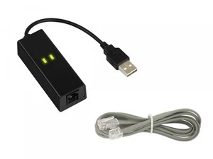Fax Modem 56K On USB Port - 1 Socket RJ11 - Chipset Conexant - Picture 1 of 1
