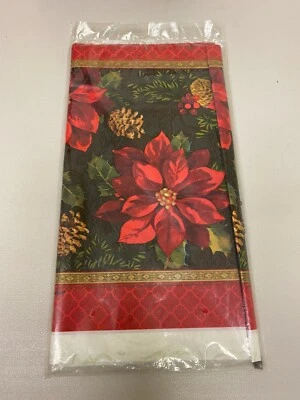 TABLE COVER BY AMSCAN HOLIDAY ENCHANTMENT  - Image 1 of 2