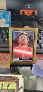 #30 OWEN LARS/JOEL EDGERTON 2023 Topps Star Wars GOLD FOIL OBI-WAN KENOBI