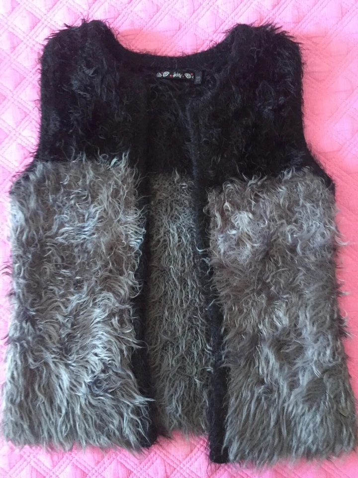 GILET SANS MANCHES FILLE "IKKS" 6ANS OCCASION - Photo 1/1