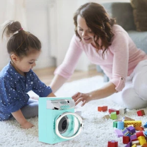 Electronic Toy Washer Play Washer Dryer Kids Pretend - Picture 1 of 12
