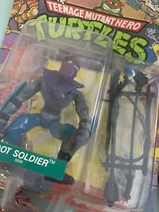 Teenage Mutant Ninja Turtle Foot Soldier No Dagger Plus Leg Broken π - Picture 1 of 12