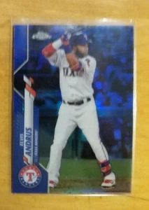 2020 Topps Cromo Blu Rifrattori #158 Elvis Andrus /150 Rangers - Foto 1 di 1