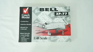 Czech Model 1/48 Model Plane Kit Bell XP-77 Fighter Item 4803 NEW W21 - Picture 1 of 7