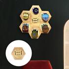 Hexagon Challenge Medal Display Rack Shelves Coins Holder Organizer Hanger Home