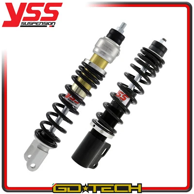 KIT AMMORTIZZATORI YSS REGOLABILI ANTERIORE POSTERIORE GAS ZIP SP 2 VESPA ET2 LX - Immagine 1 di 4