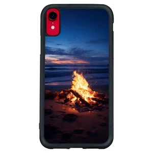 Case For iPhone X XS 11 12 13 14 15 Pro Max Beach Bonefire Artwork - Picture 1 of 240