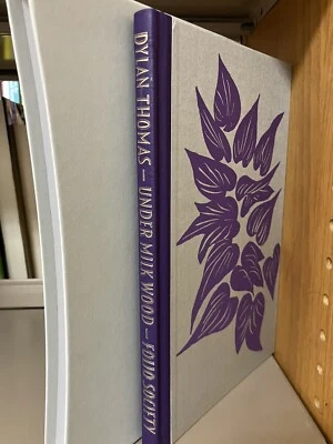 Folio Society Dylan Thomas : Under Milkwood Third Printing 1999 HC with Slipcase Foto 1 de 4
