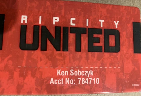 Portland Trailblazers Rip City Season Ticket Card Cover