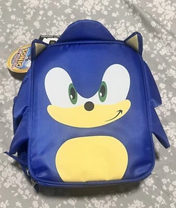 Sonic The Hedgehog Insulated Lunch Box, Mini Gaming Cooler 3D With Padded Handle - Picture 1 of 7