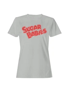 Offiziell lizenziertes Sugar Babies Sugar Babies Retro rotes Design Damen T-Shirt - Bild 1 von 9