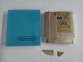 Zelda II: The Adventure of Link Gold (Nintendo Entertainment System NES TESTED