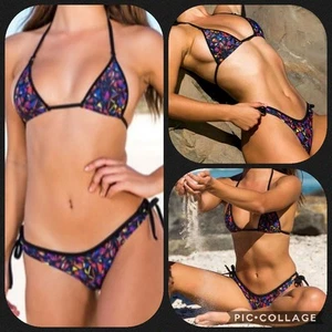Wicked Weasel Bikini Set Multi Sonderedition Neu S - Bild 1 von 16