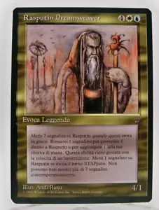 Magic the Gathering MTG - RASPUTIN DREAMWEAVER Legends (ITALIAN) NM Reserve List - Picture 1 of 4