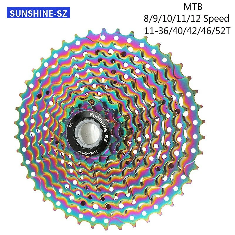 Bicicleta MTB Cassette Bicicleta de Montaña Rueda Libre 9/10/11/12Velocidades 36T/40T/42T/46T/52T Foto 1 de 4
